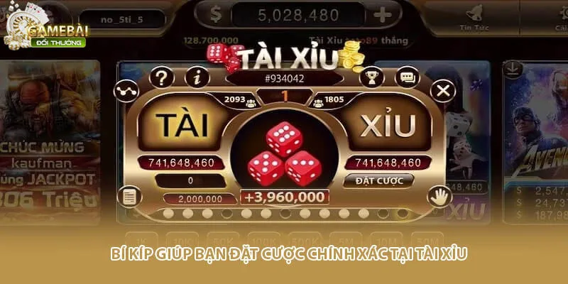 B&iacute; k&iacute;p gi&uacute;p bạn đặt cược ch&iacute;nh x&aacute;c tại t&agrave;i xỉu