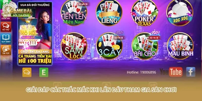 Giải đ&aacute;p c&aacute;c thắc mắc khi lần đầu tham gia s&acirc;n chơi