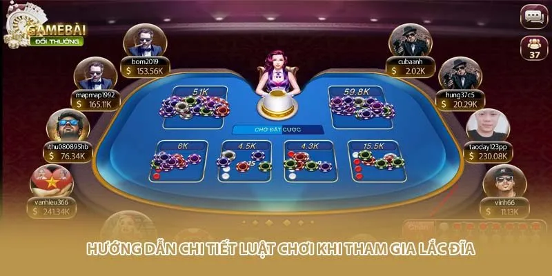 Hướng dẫn chi tiết luật chơi khi tham gia lắc đĩa