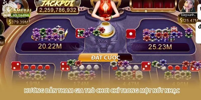 Hướng dẫn tham gia tr&ograve; chơi chỉ trong một nốt nhạc