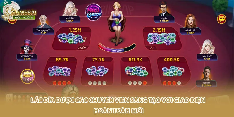 Lắc đĩa được c&aacute;c chuy&ecirc;n vi&ecirc;n s&aacute;ng tạo với giao diện ho&agrave;n to&agrave;n mới