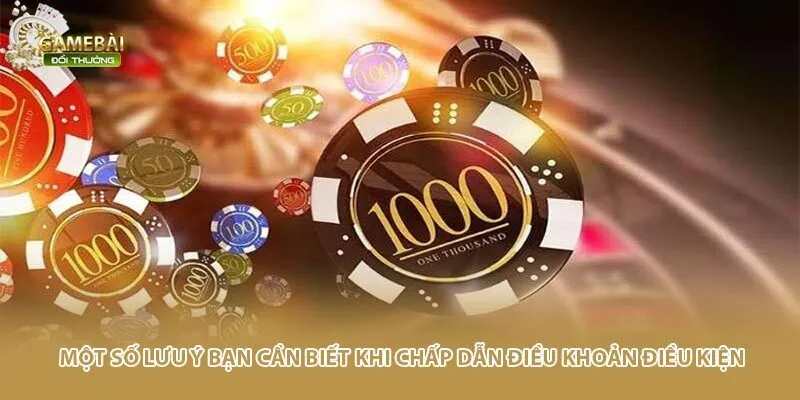 Một số lưu ý bạn cần biết khi chấp dẫn điều khoản điều kiện