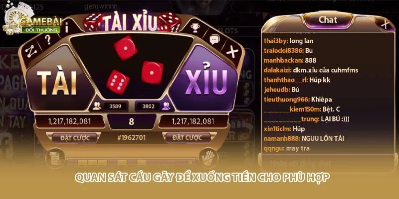 Quan s&aacute;t cầu g&atilde;y để xuống tiền cho ph&ugrave; hợp